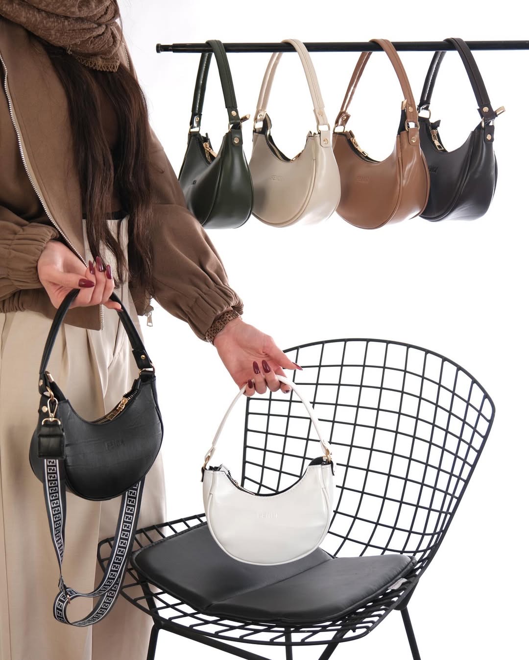 کیف قایقی فند.ی پاسپورتی کد ۲۴