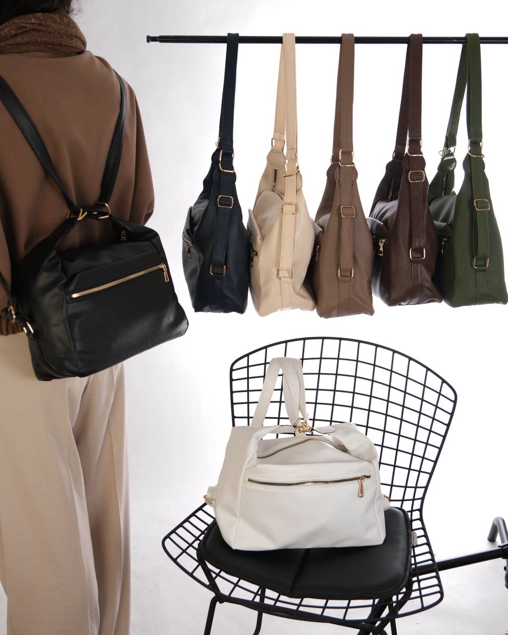 کیف دوکاره دوشی و کوله پشتی کد ۲۵